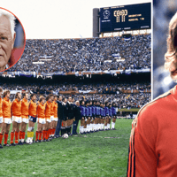 Johny Rep, oud-speler van onder meer Ajax en het Nederlands elftal