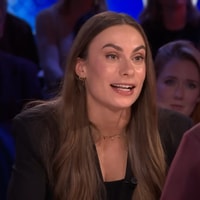 Femke Kok aan tafel bij Eva