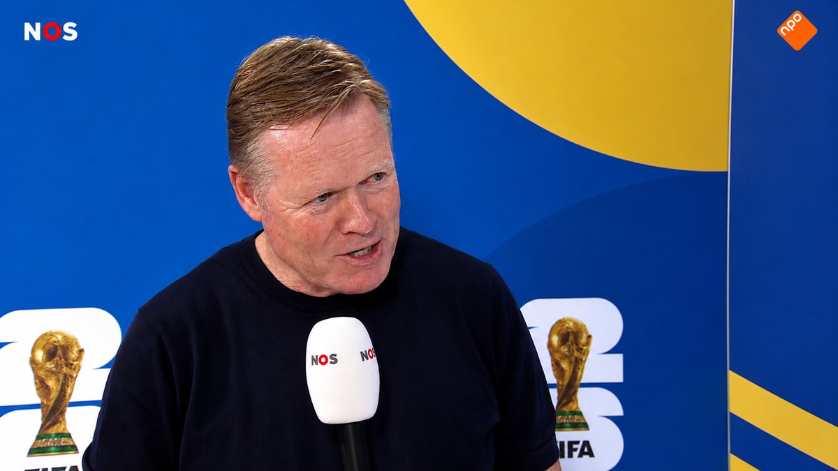 Ronald Koeman, bondscoach van het Nederlands elftal
