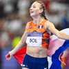 Femke Bol, Hoge stem Femke Bol, Mickey Mouse Femke Bol, atletiek, Olympische Spelen, Parijs 2024, TeamNL