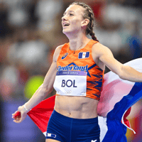 Femke Bol, Hoge stem Femke Bol, Mickey Mouse Femke Bol, atletiek, Olympische Spelen, Parijs 2024, TeamNL