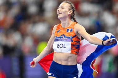 Femke Bol, Hoge stem Femke Bol, Mickey Mouse Femke Bol, atletiek, Olympische Spelen, Parijs 2024, TeamNL
