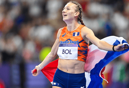 Femke Bol, Hoge stem Femke Bol, Mickey Mouse Femke Bol, atletiek, Olympische Spelen, Parijs 2024, TeamNL