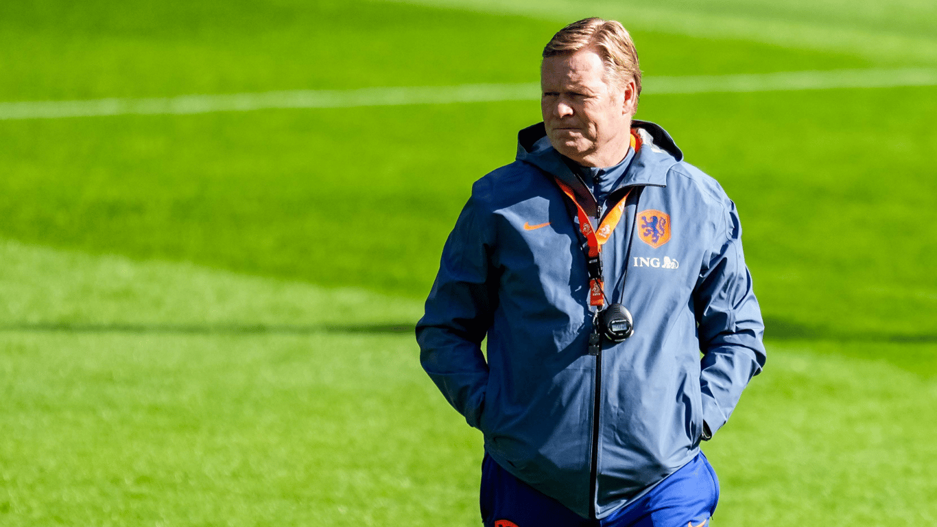 Ronald Koeman, bondscoach van het Nederlands elftal