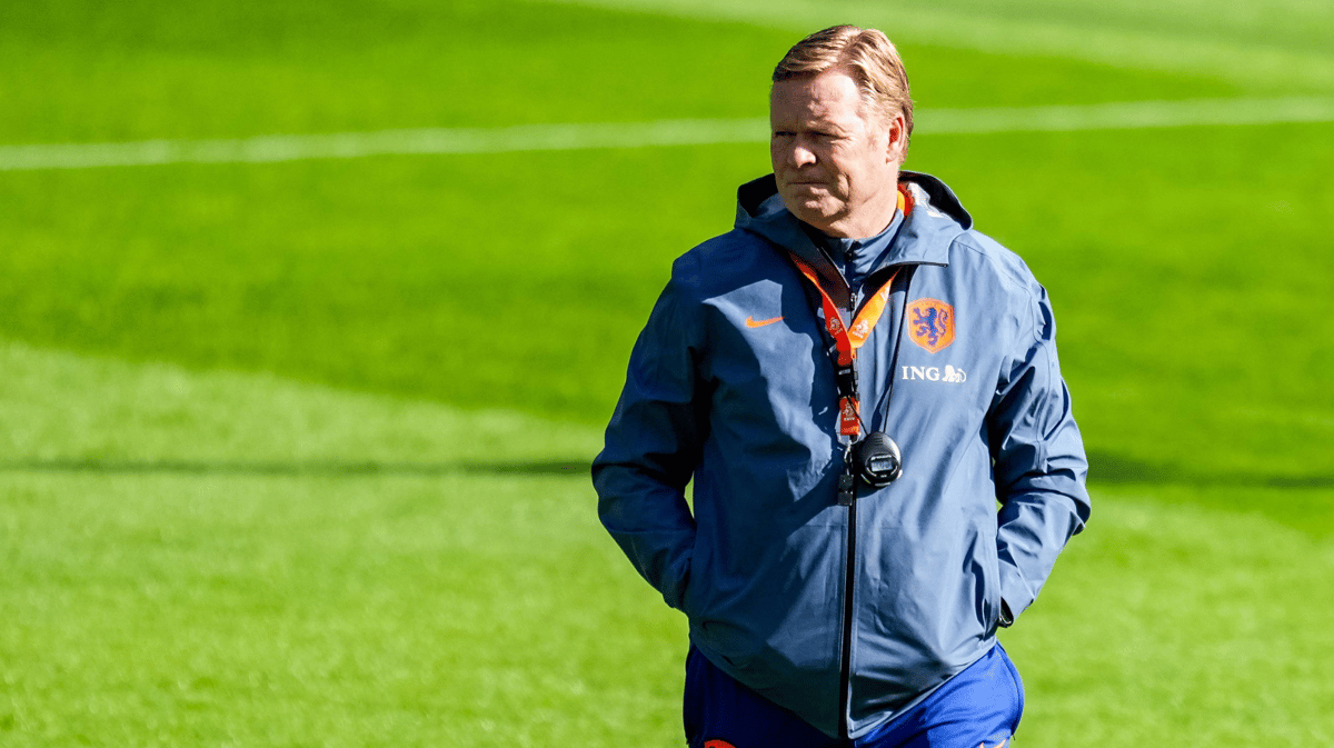 Ronald Koeman, bondscoach van het Nederlands elftal