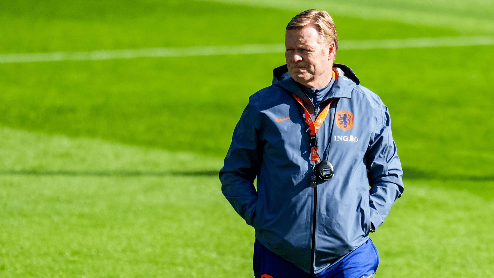 Ronald Koeman, bondscoach van het Nederlands elftal