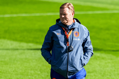 Ronald Koeman, bondscoach van het Nederlands elftal