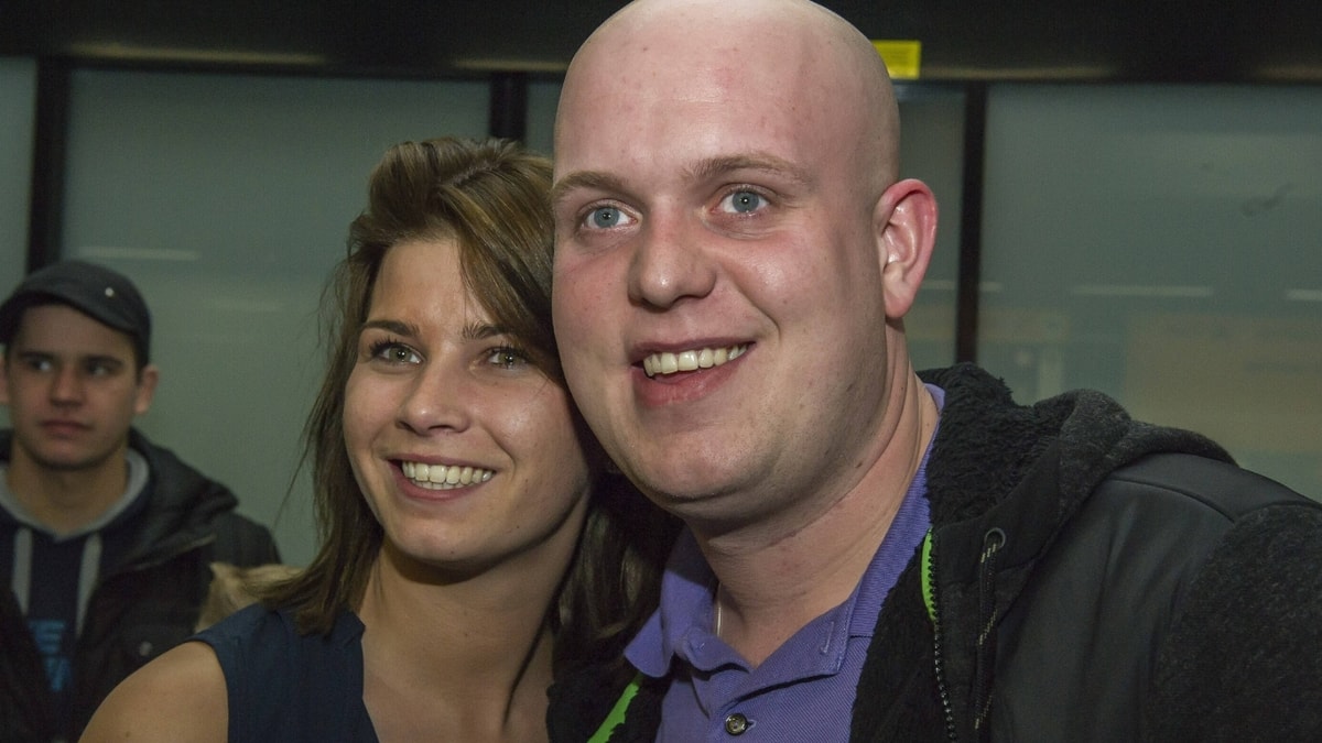 Michael van Gerwen en Daphne zijn uit elkaar.