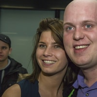 Michael van Gerwen en Daphne zijn uit elkaar.