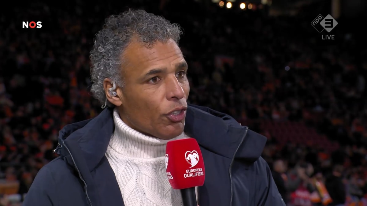 Pierre van Hooijdonk, analist van de NOS