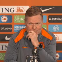 Ronald Koeman, bondscoach van het Nederlands elftal