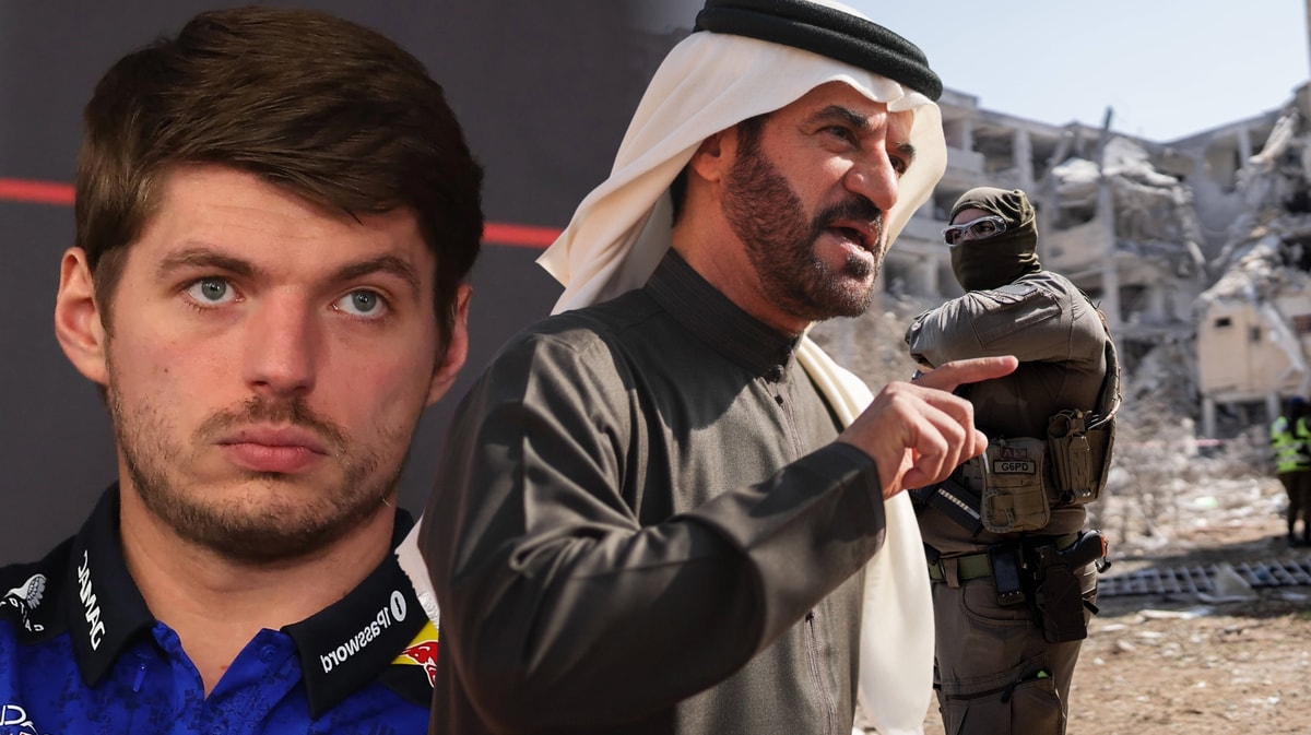 Max Verstappen en Ben Sulayem