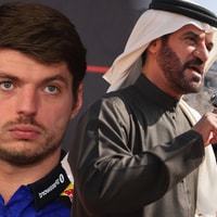 Max Verstappen en Ben Sulayem