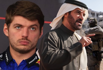 Max Verstappen en Ben Sulayem