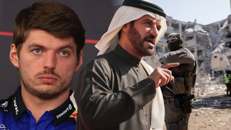 Max Verstappen en Ben Sulayem