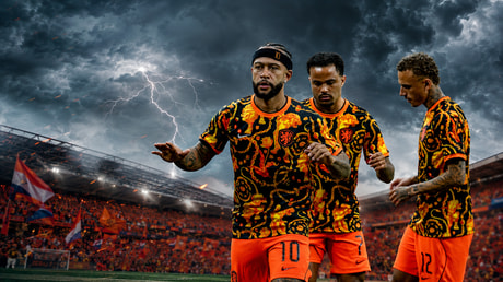 Memphis Depay, Justin Kluivert en Noa Lang