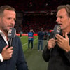 Rafael van der Vaart en Ronald de Boer bij de NOS
