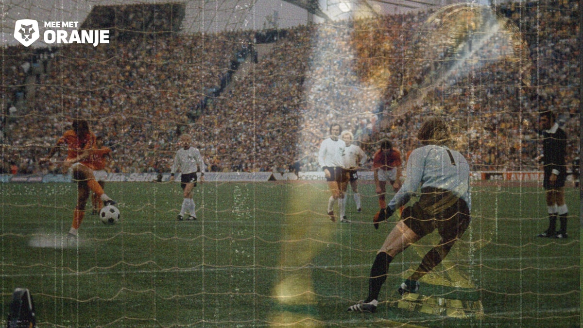 West-Duitsland - Nederland (2-1) op WK 1974