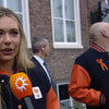 Jutta Leerdam voor de camera van RTL Boulevard