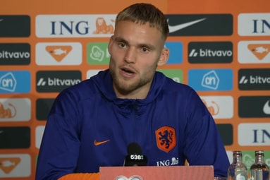Bart Verbruggen, doelman van het Nederlands elftal