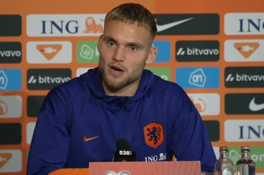 Bart Verbruggen, doelman van het Nederlands elftal