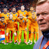 Bondscoach Ronald Koeman van het Nederlands elftal