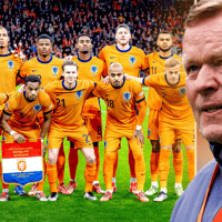 Bondscoach Ronald Koeman van het Nederlands elftal