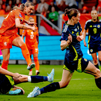 Jill Roord scoort voor Nederland