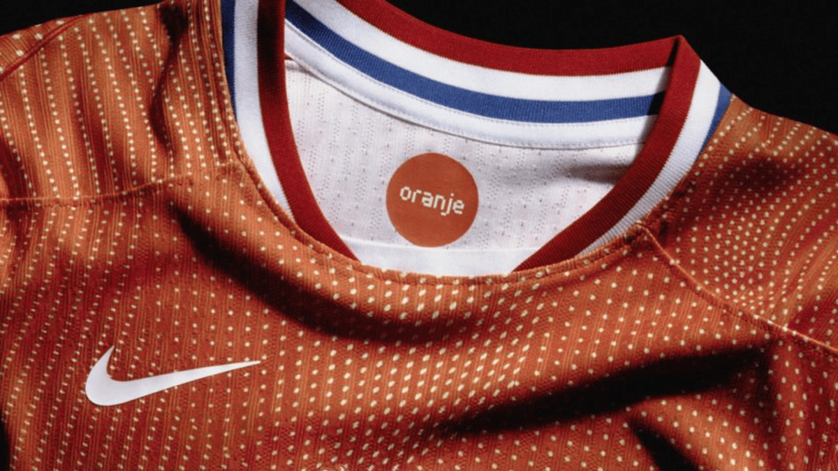 Nieuwe shirt van het Nederlands elftal