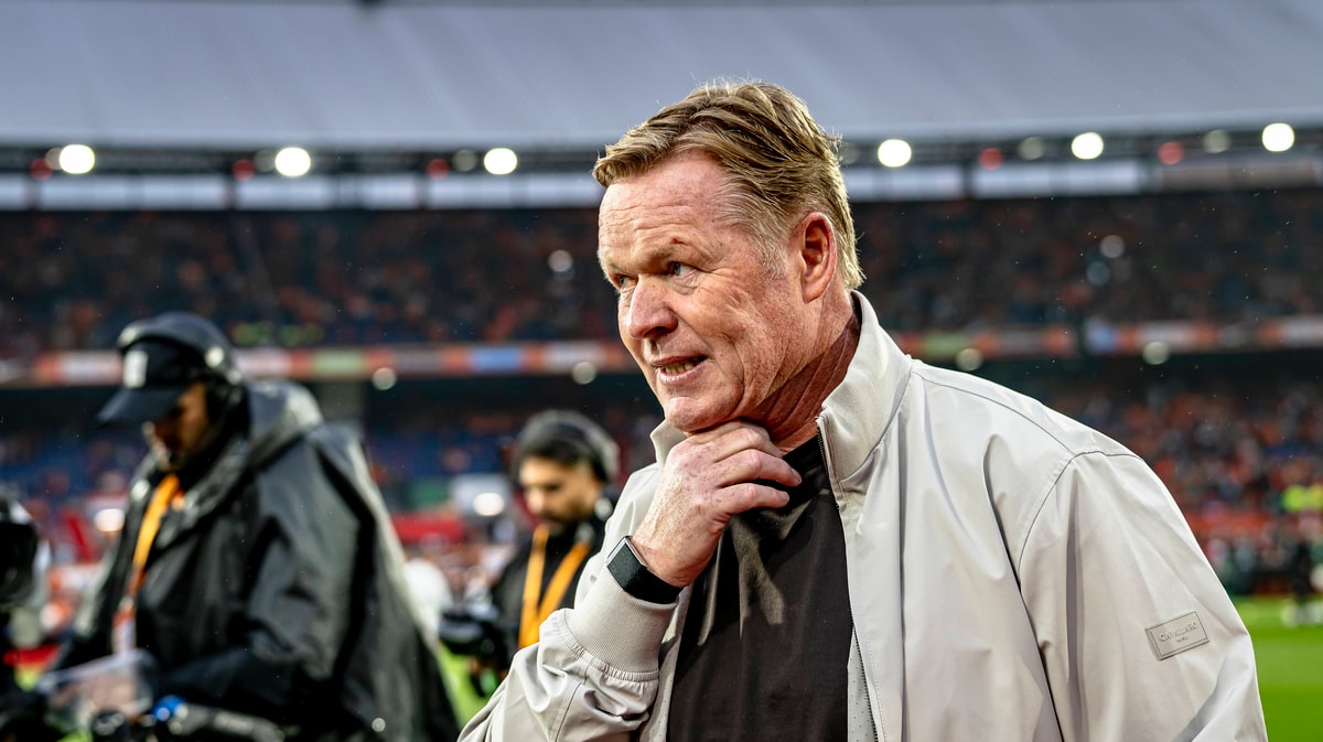 Ronald Koeman, bondscoach van het Nederlands elftal