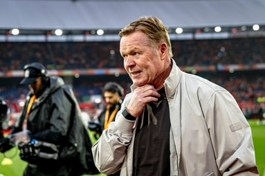 Ronald Koeman, bondscoach van het Nederlands elftal
