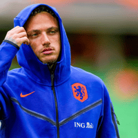 Noa Lang bij het Nederlands elftal