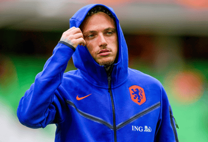 Noa Lang bij het Nederlands elftal