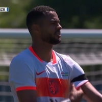 Cody Gakpo tijdens Nederland - Oezbekistan