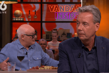 René van der Gijp en Valentijn Driessen en 