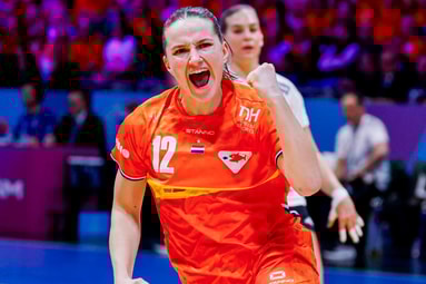 Bo van Wetering viert een doelpunt