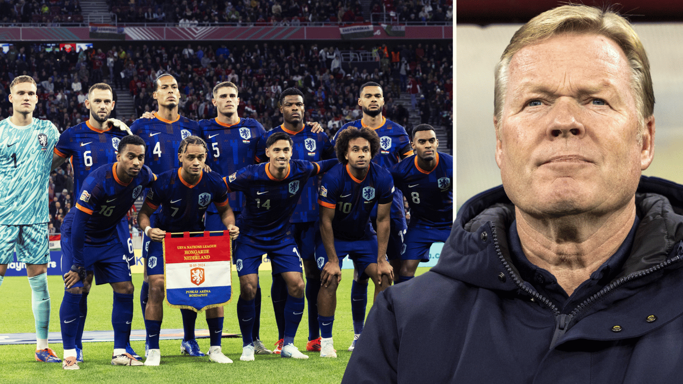 Ronald Koeman, bondscoach van het Nederlands elftal