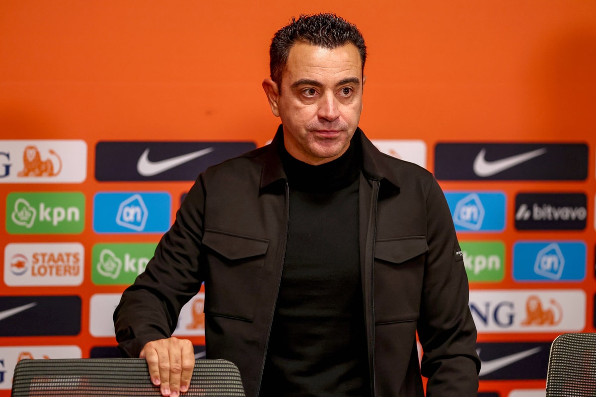 Xavi Hernández, bondscoach van het Nederlands elftal