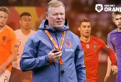 Ronald Koeman maakte op 23 maart 2018 zijn debuut als bondscoach van Nederland
