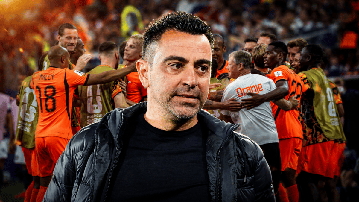 Xavi Hernández, bondscoach van het Nederlands elftal