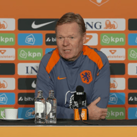Ronald Koeman, bondscoach van het Nederlands elftal