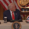 Donald Trump blikt vooruit op WK 2026