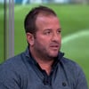 Rafael van der Vaart in de studio van de NOS