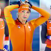 Suzanne Schulting, Jutta Leerdam en Femke Kok