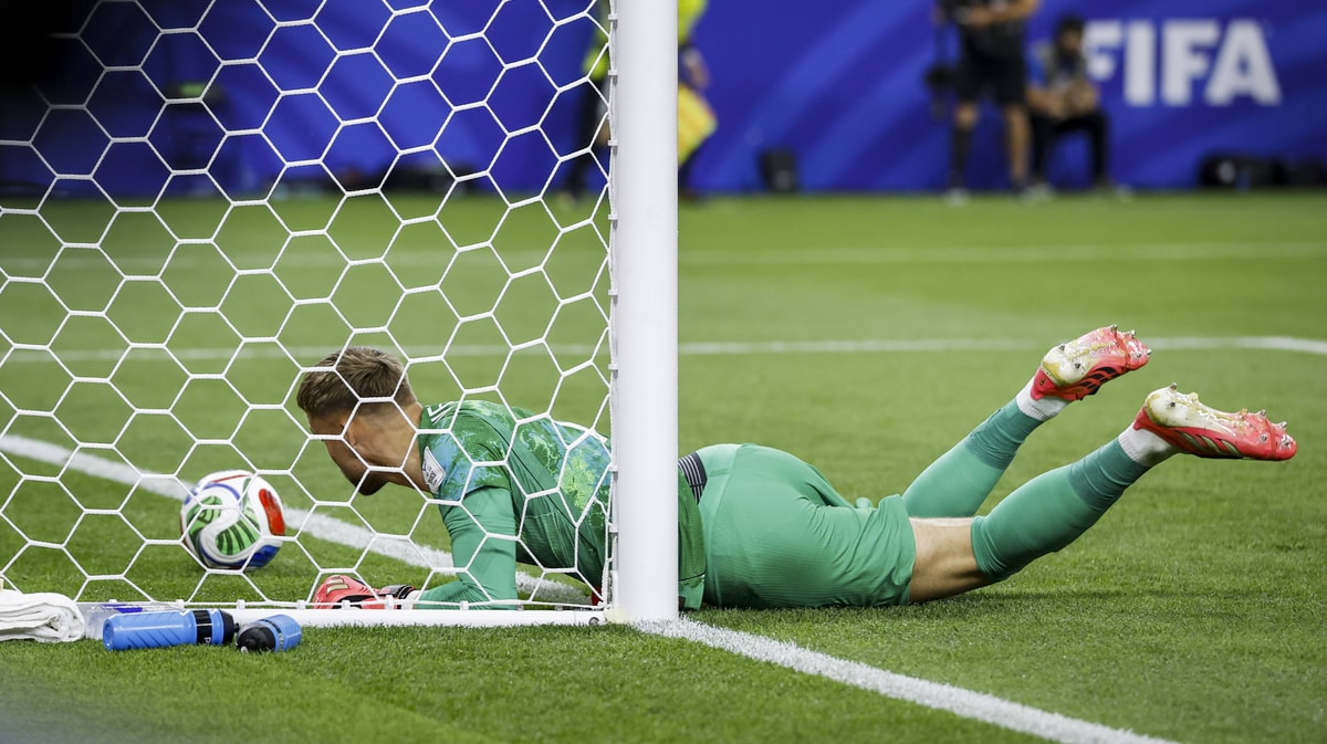 Bart Verbruggen, doelman van het Nederlands elftal