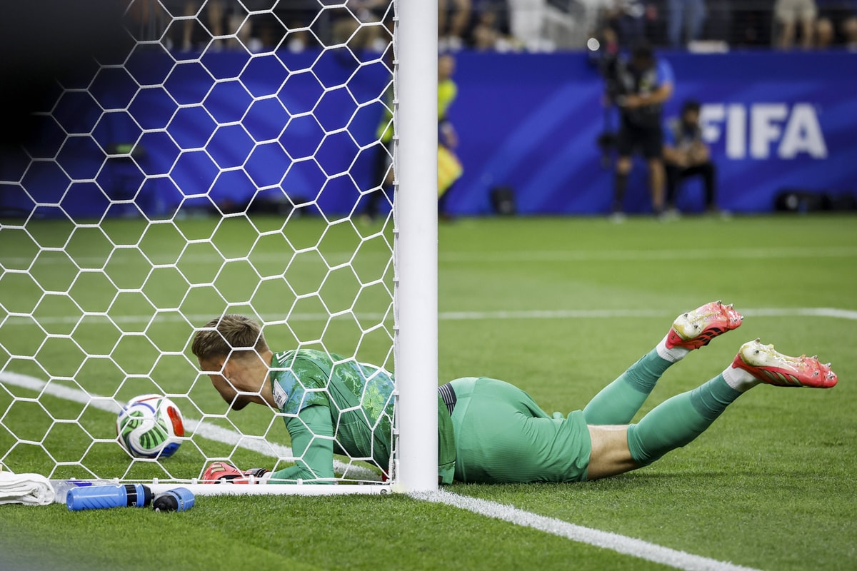 Bart Verbruggen, doelman van het Nederlands elftal