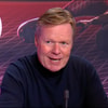 Ronald Koeman bij de nabeschouwing van de NOS