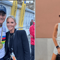 Mathieu van der Poel, wie is de vriendin van Mathieu van der Poel, Roxanne Bertels, wielrennen, Olympische Spelen, Parijs 2024 