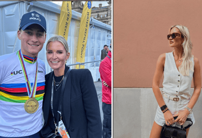 Mathieu van der Poel, wie is de vriendin van Mathieu van der Poel, Roxanne Bertels, wielrennen, Olympische Spelen, Parijs 2024 