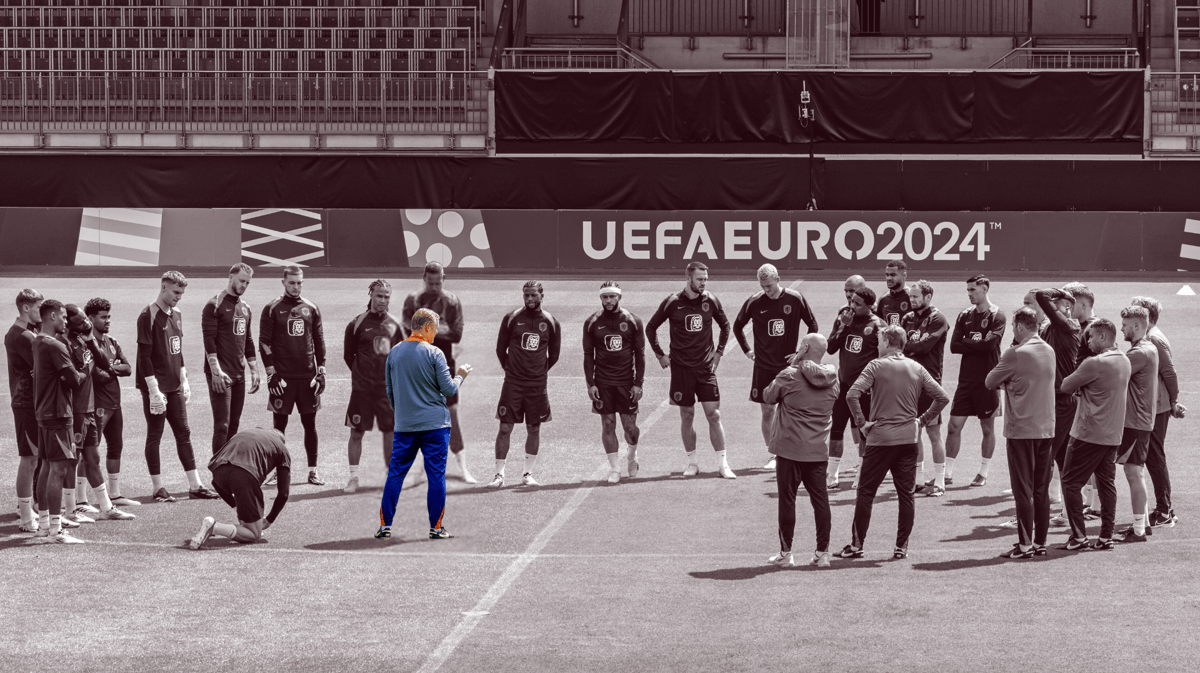 Ronald Koeman, bondscoach van het Nederlands elftal